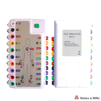 High Reliable ECG Simulator For IOS Application With White And Smart Bluetooth Monitor