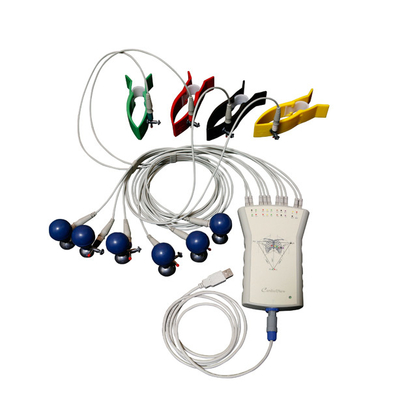 Wireless Connection Portable USB ECG Ambulatory Monitoring For PC WINDOWS CV200