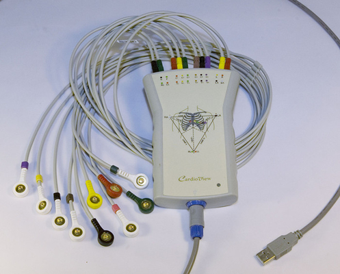 Treadmill stress test ECG machine with 12 leads for hospital oriented