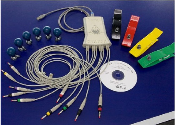 Portable PC Based ECG Equipment 12 Lead Recording , EKG Heart Monitor
