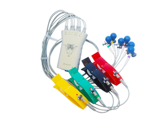 دستگاه ECG دیجیتال به کامپیوتر مبتنی بر ECG سازنده با ایستگاه کاری استفاده از جعبه خاکستری مایل به خاکستری