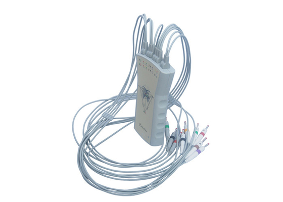 کلاس دوم 12 کانال ECG ماشین دیجیتال برای ویندوز اتصال USB EKG