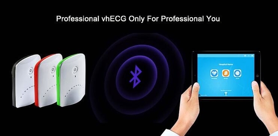 دستگاه های ECG بی سیم بلوتوث ضبط کننده های پلاستیکی رنگارنگ برای IOS